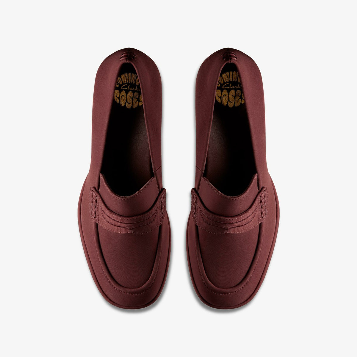 Martine Rose Loafer 2 Oxblood Textile - Clarks Value