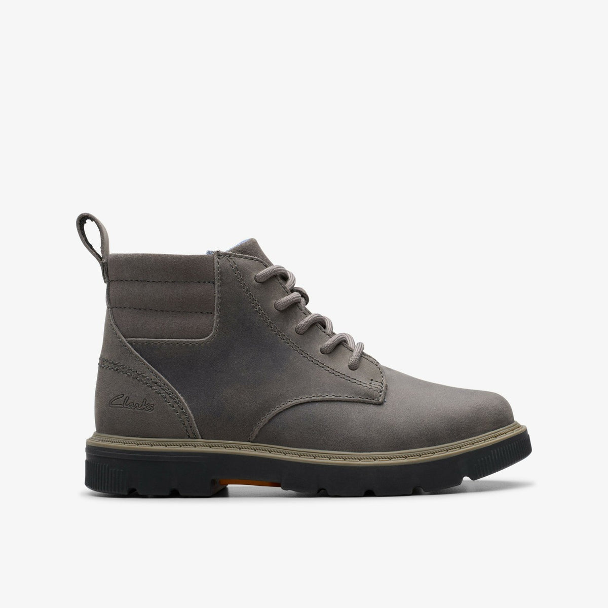 Lorcam Trail Older Dark Grey - Clarks Hot Sale