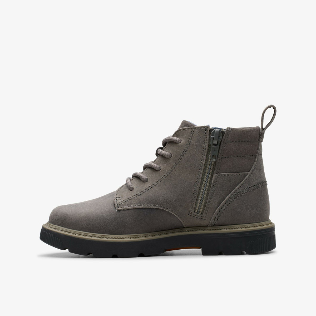 Lorcam Trail Older Dark Grey - Clarks Hot Sale