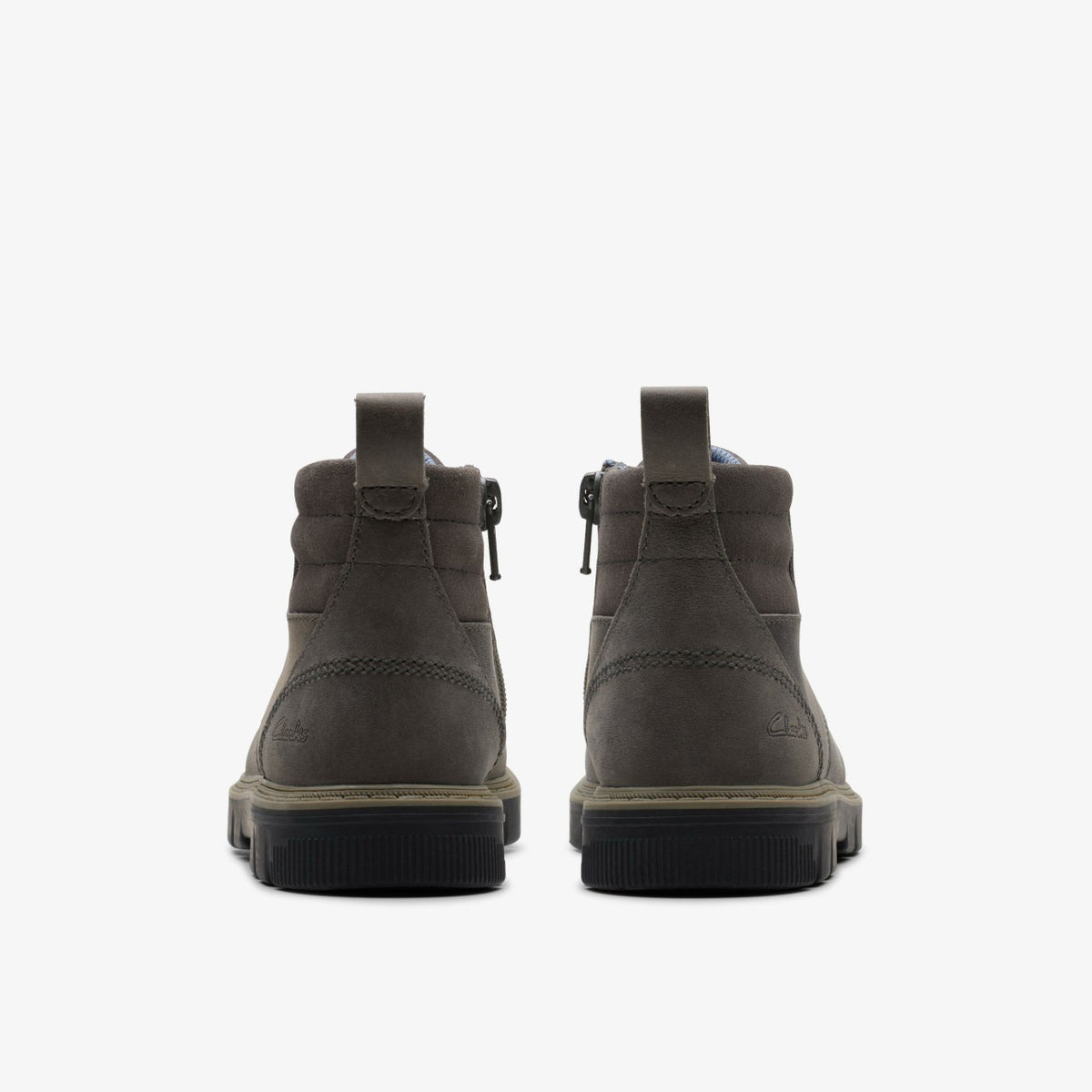 Lorcam Trail Older Dark Grey - Clarks Hot Sale