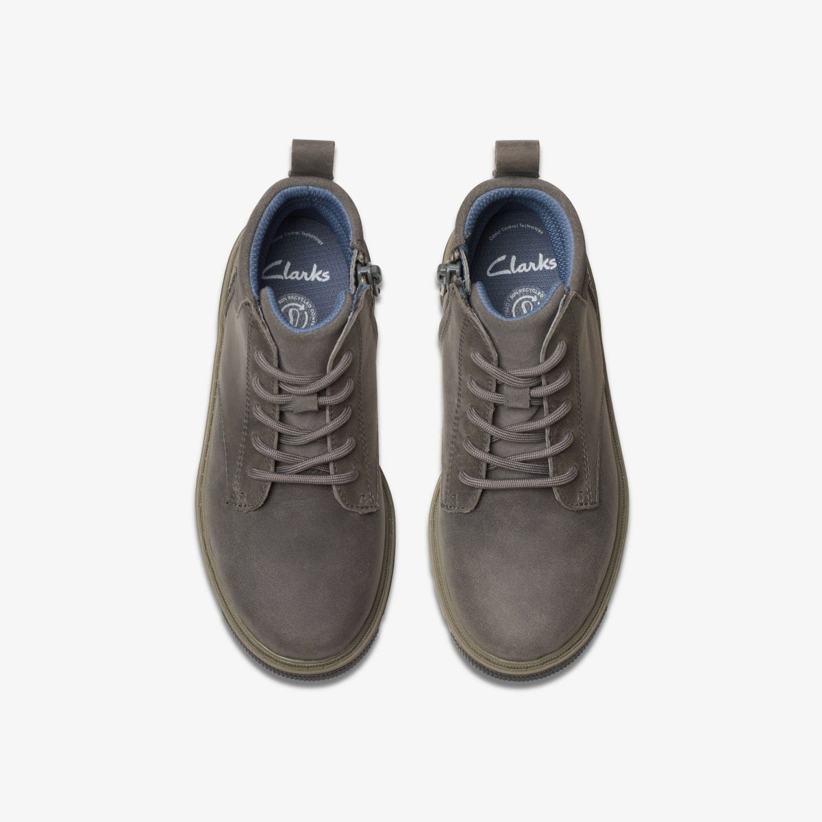 Lorcam Trail Older Dark Grey - Clarks Hot Sale