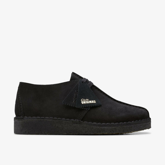 Desert Trek Black Suede - Clarks Discount