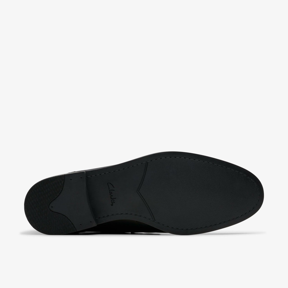 Brandon Step Loafer Black Leather - Clarks Great Value