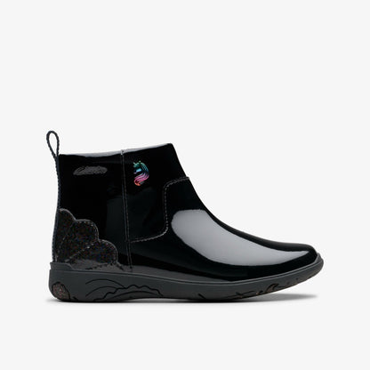 Relda Glow Kid Black - Clarks Deals