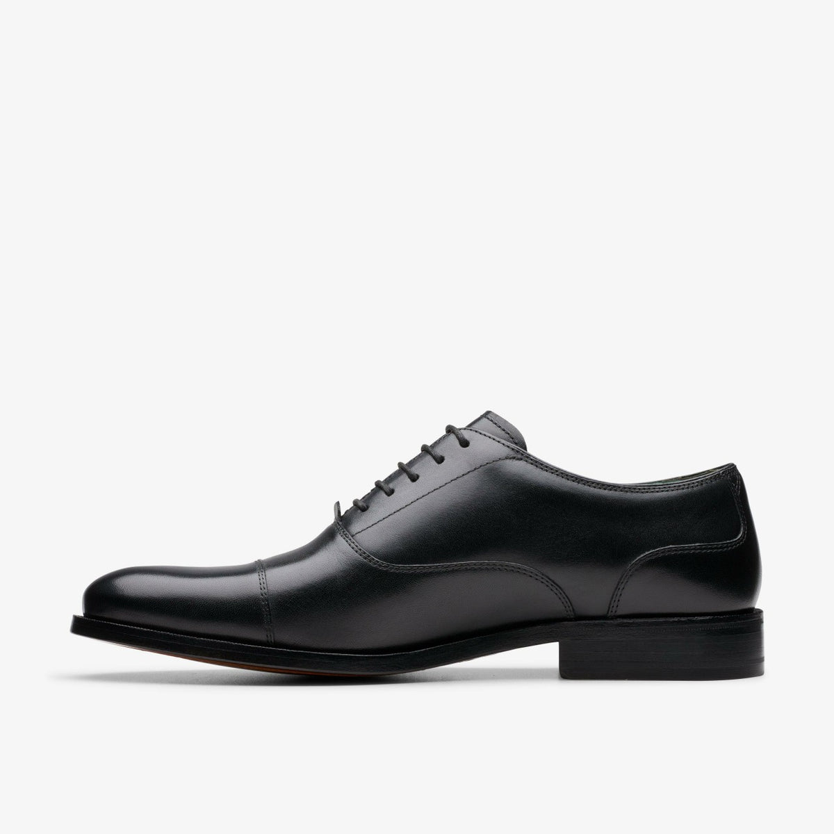 Craft James Cap Black Leather - Clarks Special Offer