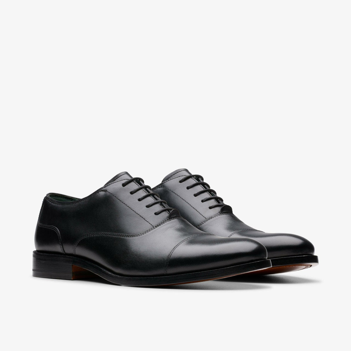 Craft James Cap Black Leather - Clarks Special Offer