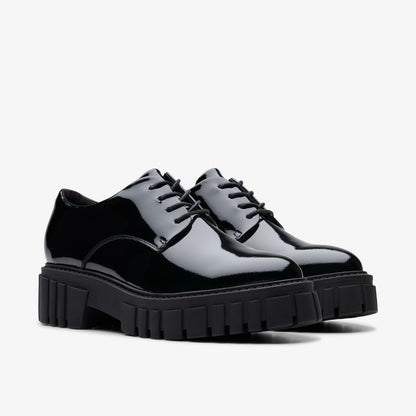 Page Walk Black Patent - Clarks Recommended