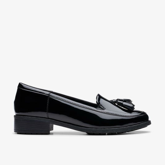 Havisham Edge Loafer Black Patent - Clarks Special Offer