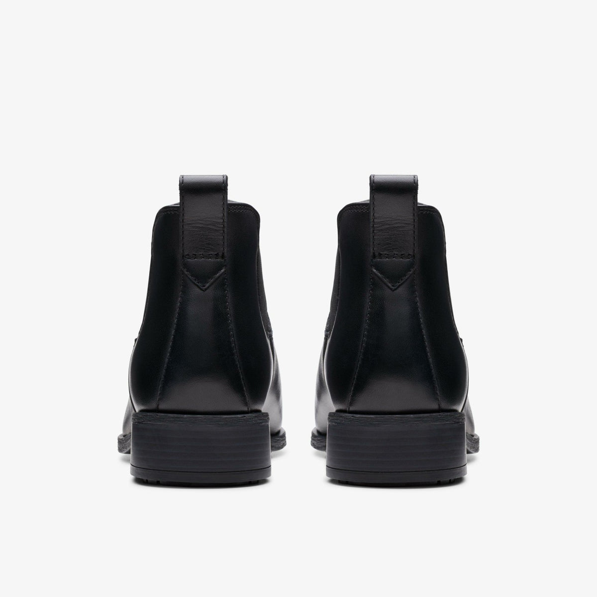 Havisham Top Ankle Boot Black Leather - Clarks Quality