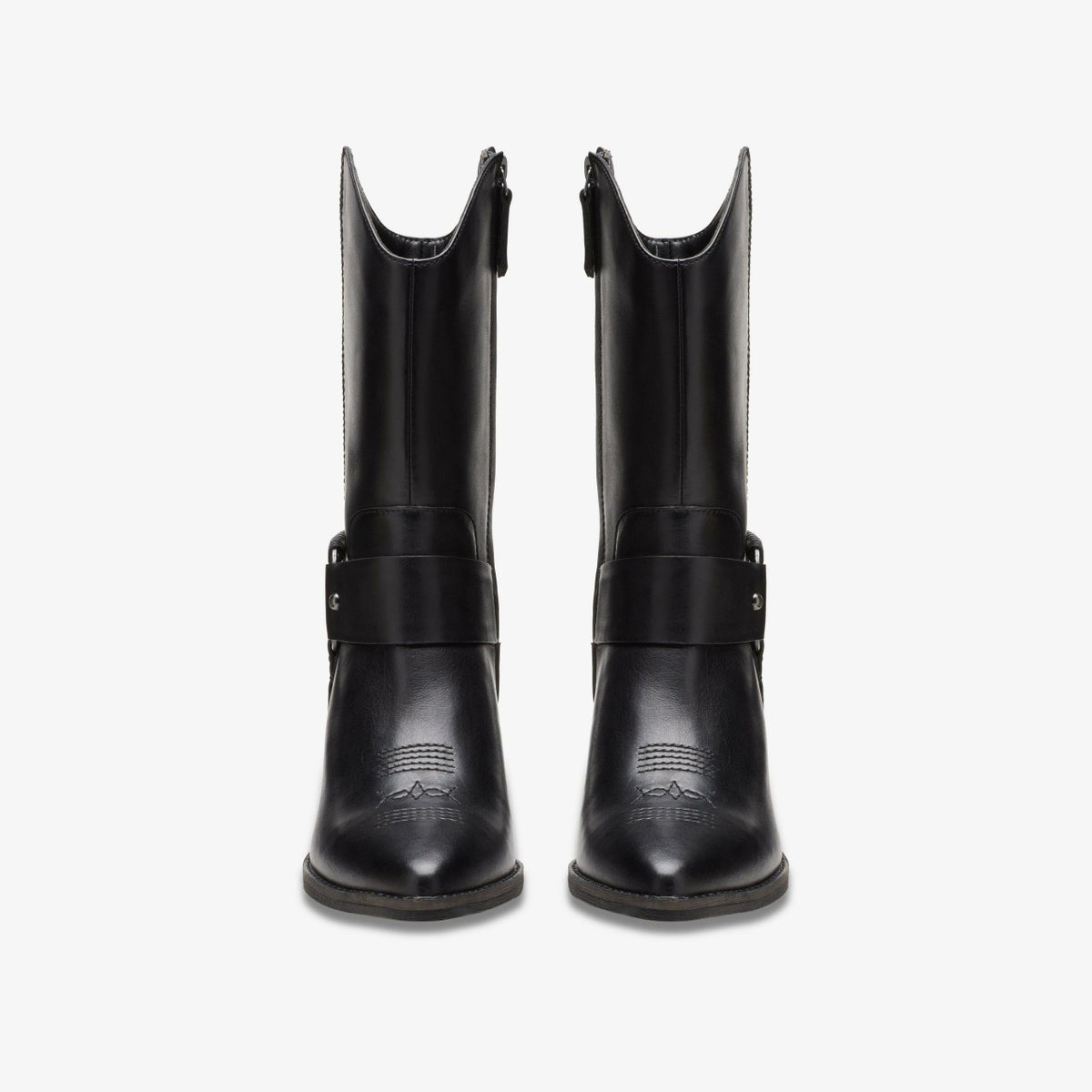 Morzine Rise Black Leather - Clarks Featured