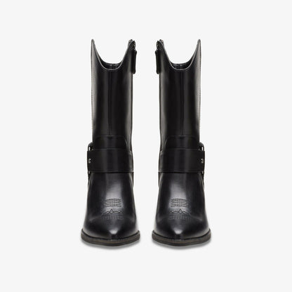Morzine Rise Black Leather - Clarks Featured