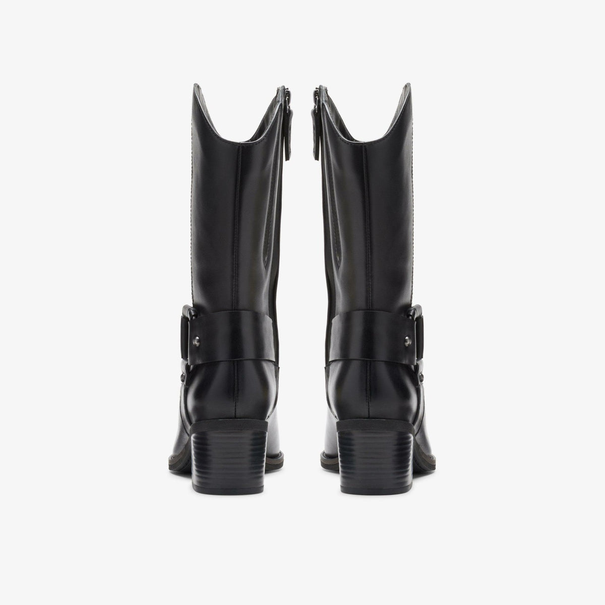 Morzine Rise Black Leather - Clarks Featured