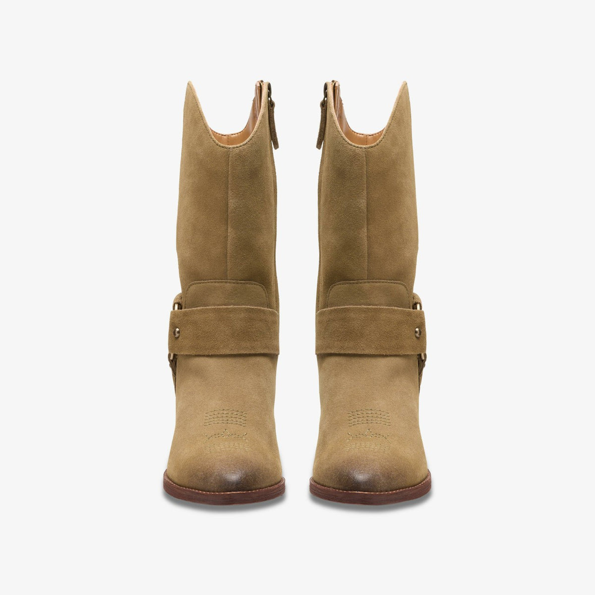 Morzine Rise Dark Sand Suede - Clarks Signature