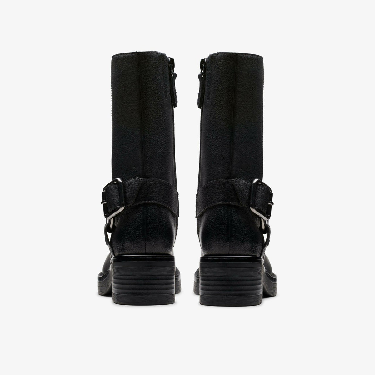 Rebelle Up Black Leather - Clarks Popular
