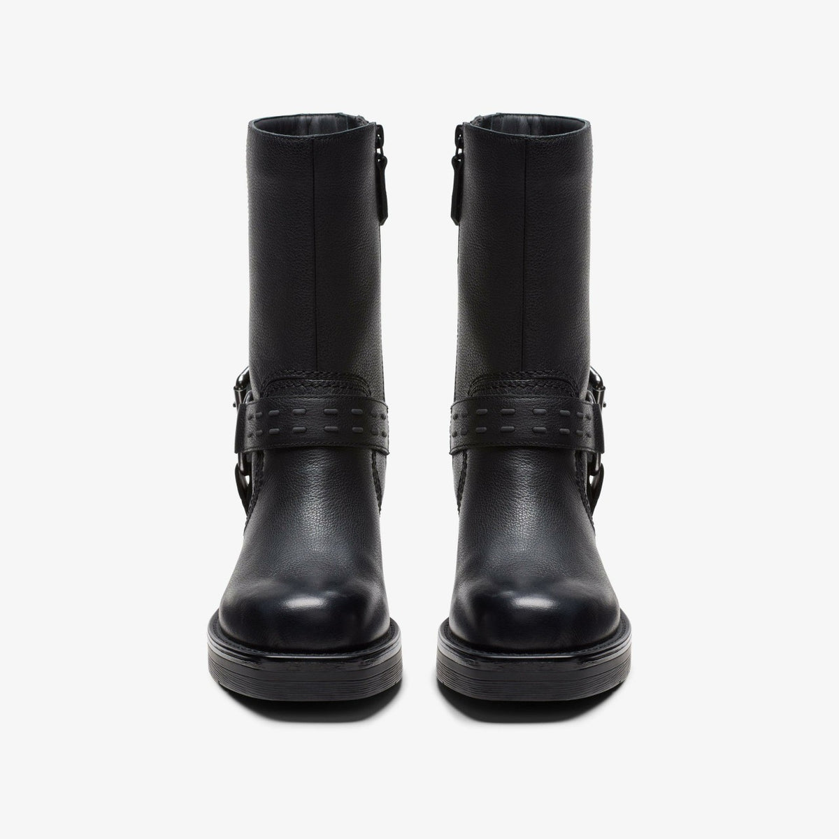 Rebelle Up Black Leather - Clarks Popular