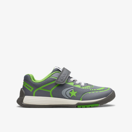 Cica Star Flex Kid Grey/Green - Clarks Signature