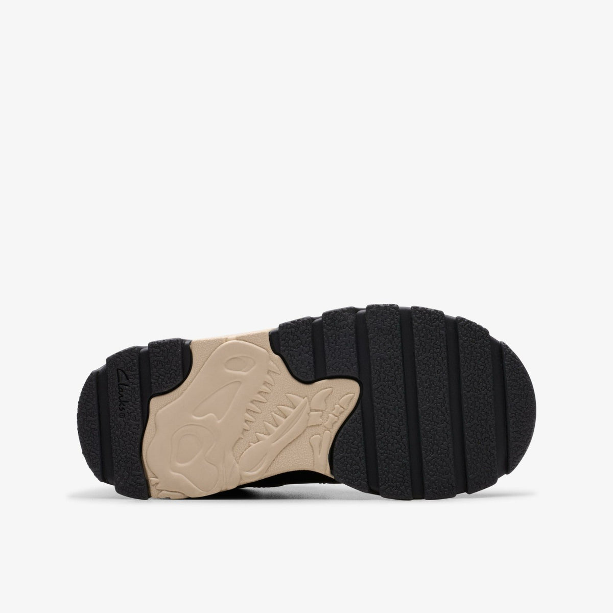 Steggy 2 Glow Kid Black Leather - Clarks Trusted