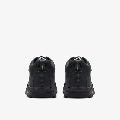Steggy 2 Glow Kid Black Leather - Clarks Trusted