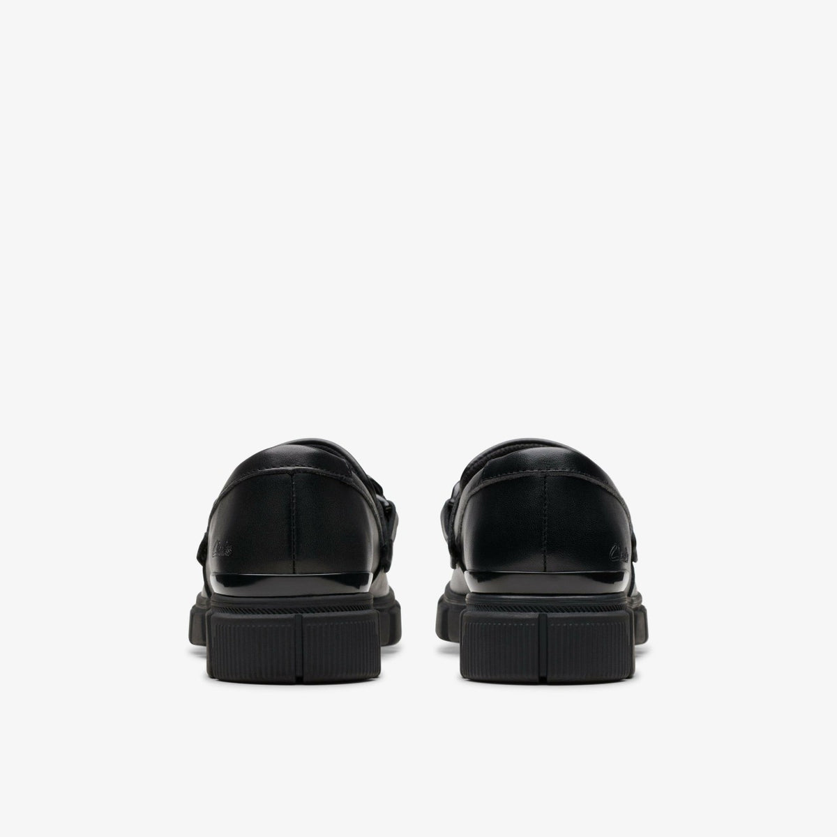 Evyn Walk Kid Black Leather - Clarks Sale