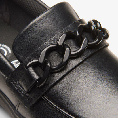 Evyn Walk Kid Black Leather - Clarks Sale