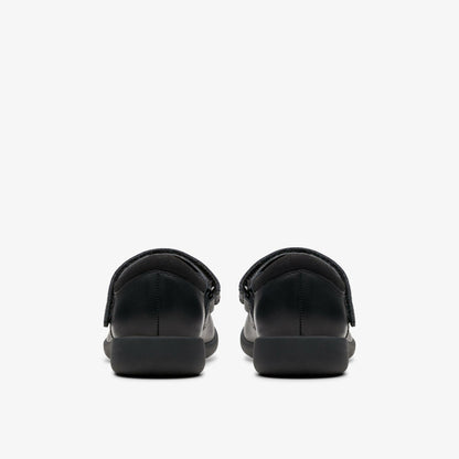 Etch Pure Kid Black Leather - Clarks Latest