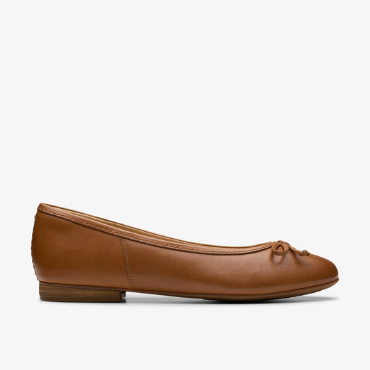 Fawna Lily Tan Leather - Clarks Essential