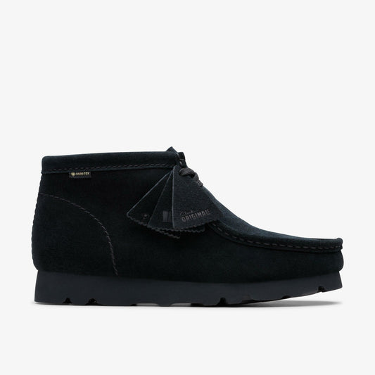 Wallabee Boot GORE-TEX Black Suede - Clarks Smart Buy