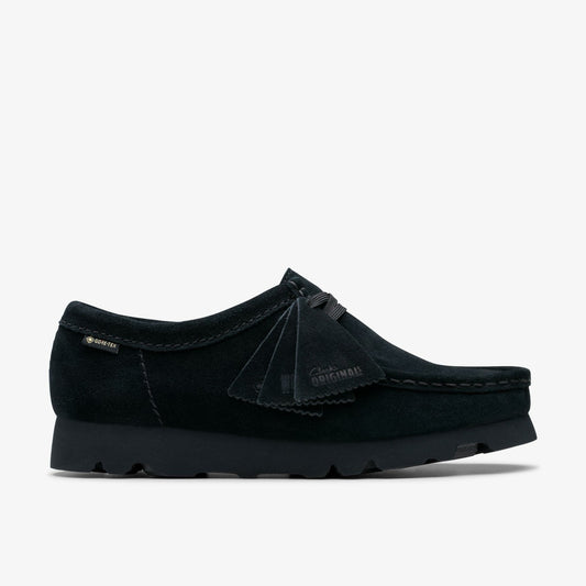 Wallabee GORE-TEX Black Suede - Clarks Recommended