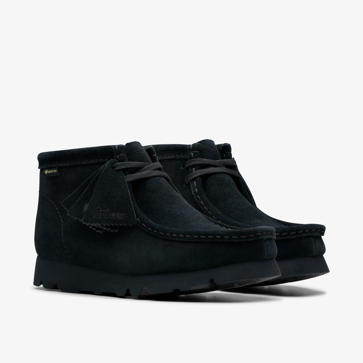 Wallabee Boot GORE-TEX Black Suede - Clarks Smart Buy