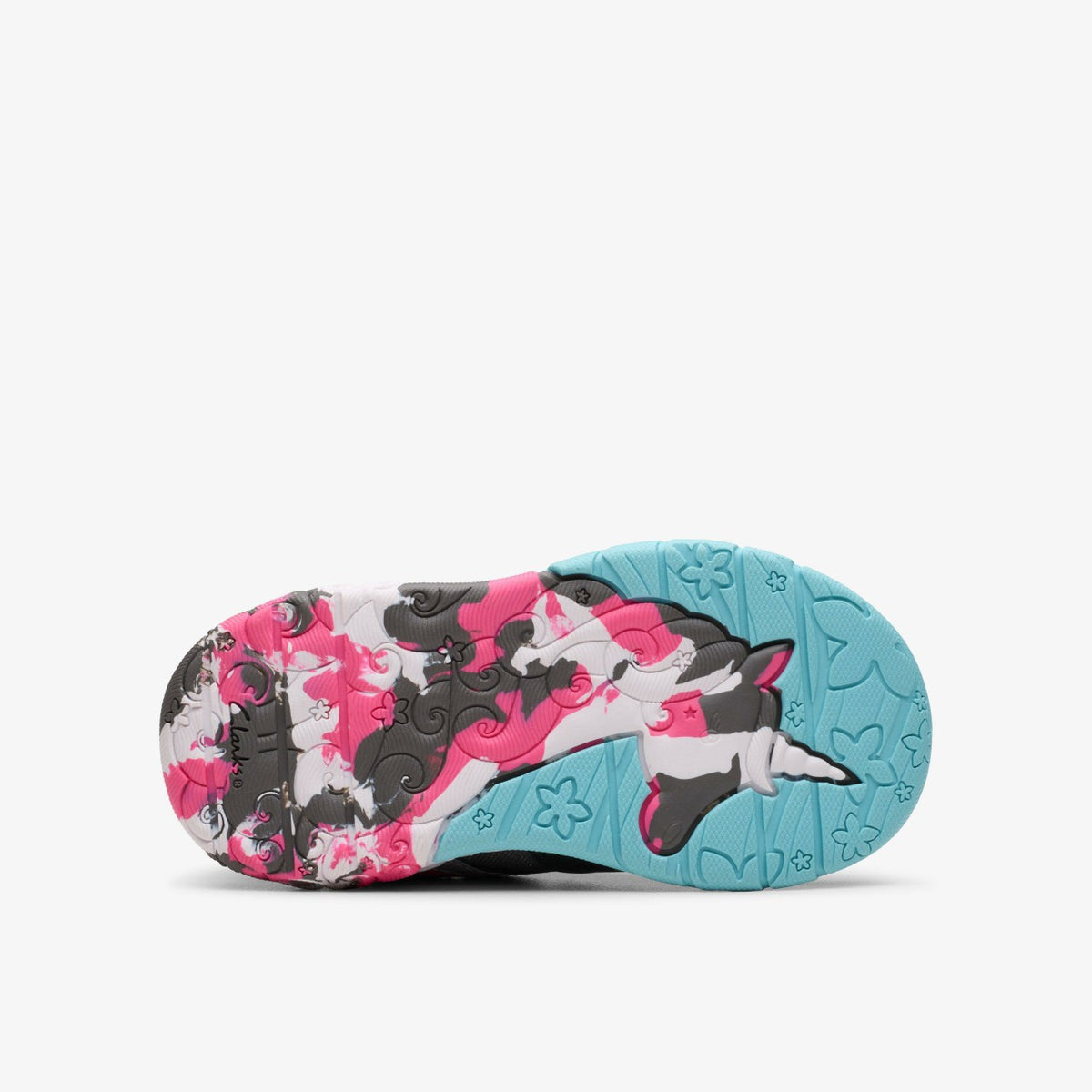 Tidal Star Toddler Gun Metal - Clarks Classic