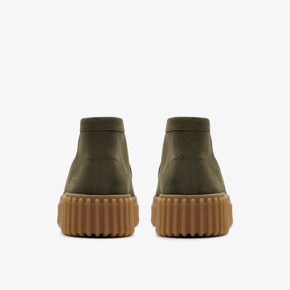 Torhill Moss Dark Green Nubuck - Clarks Trusted