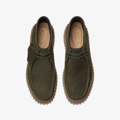 Torhill Moss Dark Green Nubuck - Clarks Trusted