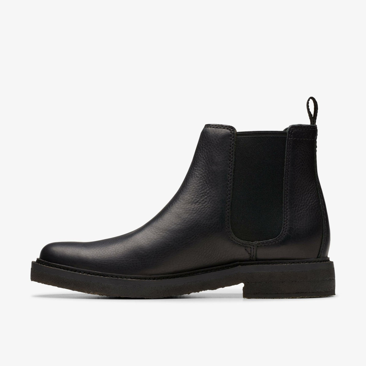 Clarkdale Easy Chelsea Boot Black Leather - Clarks Value