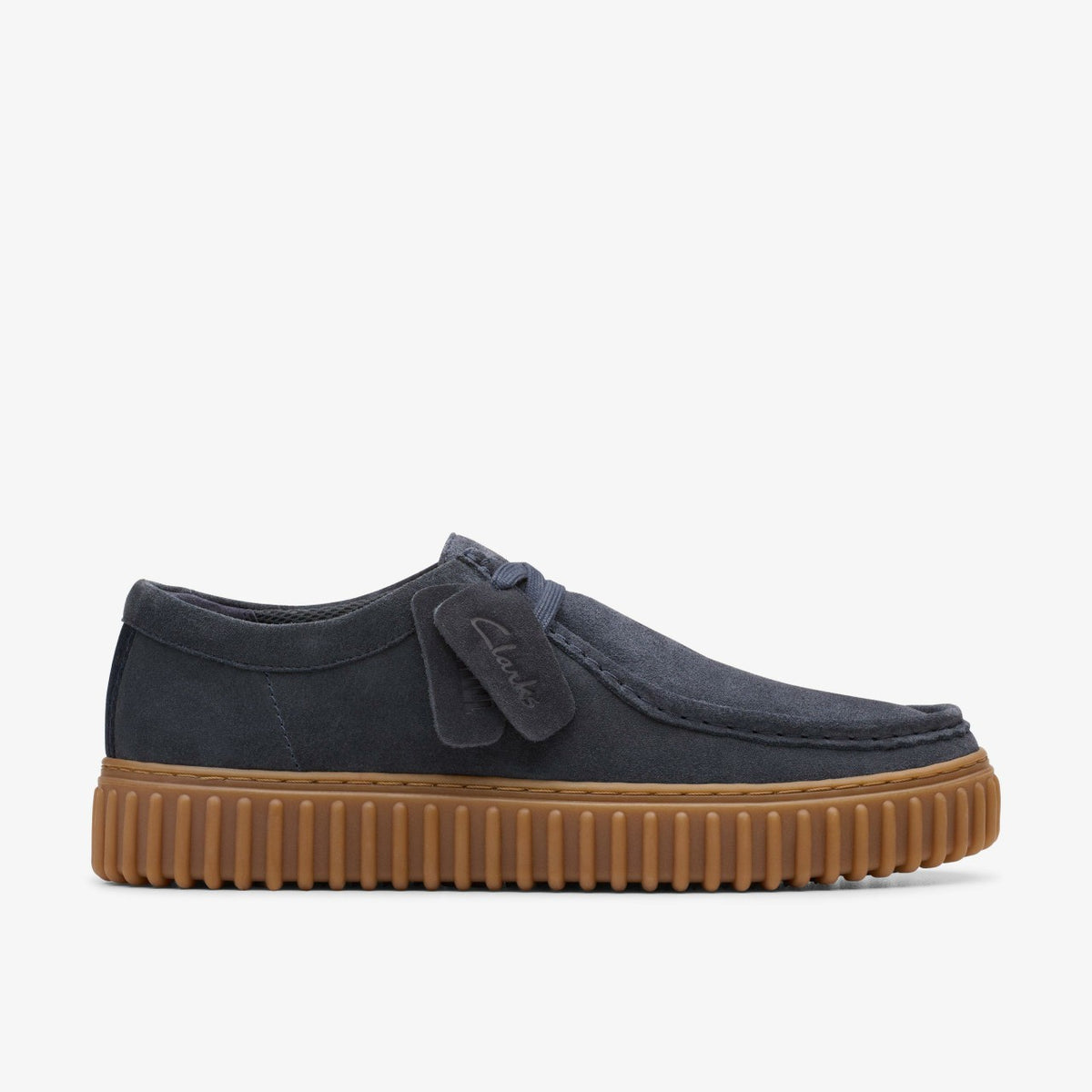 Torhill Lo Navy Suede - Clarks Deals