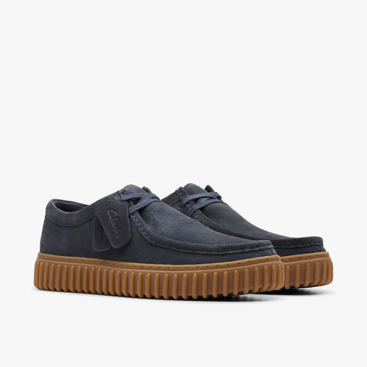 Torhill Lo Navy Suede - Clarks Deals