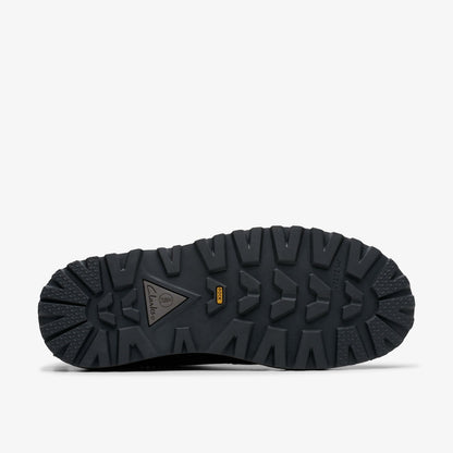 Solsbury Lace Black Leather - Clarks Classic