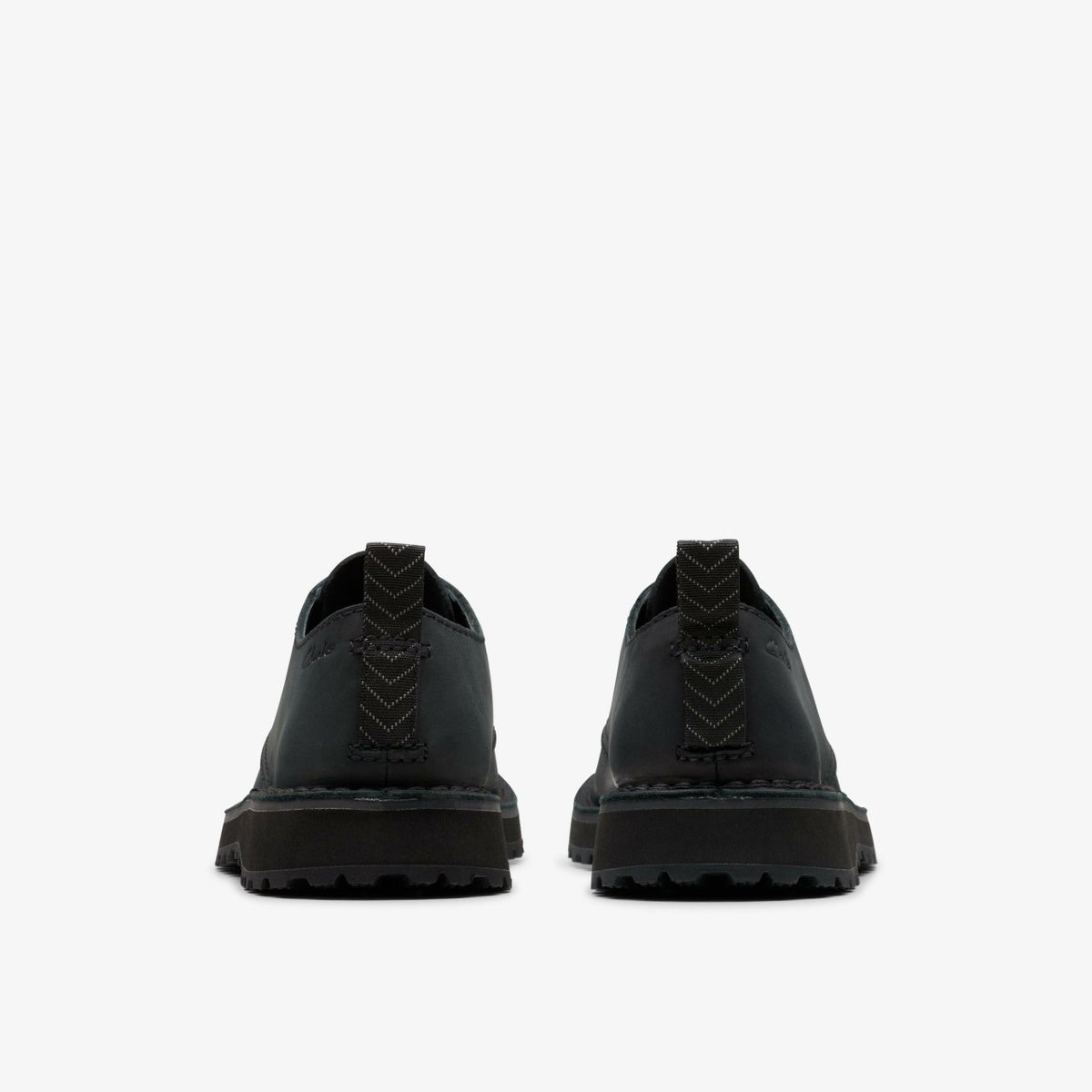 Solsbury Lace Black Leather - Clarks Classic