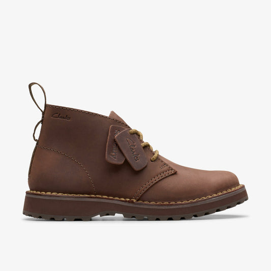 Solsbury Desert Boot Dark Brown Leather - Clarks Exclusive