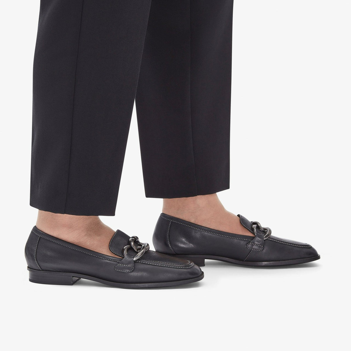 Sarafyna Iris Loafer Black Soft - Clarks Hot Sale