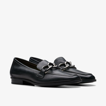 Sarafyna Iris Loafer Black Soft - Clarks Hot Sale