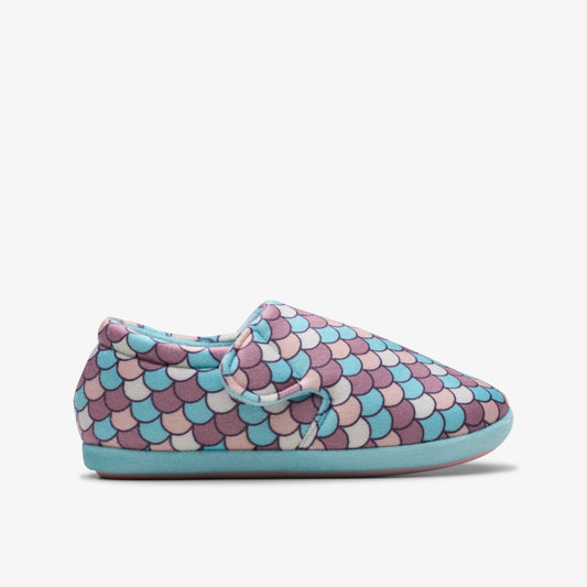 Fluffy Snug Kid Pink Multicolour - Clarks Featured