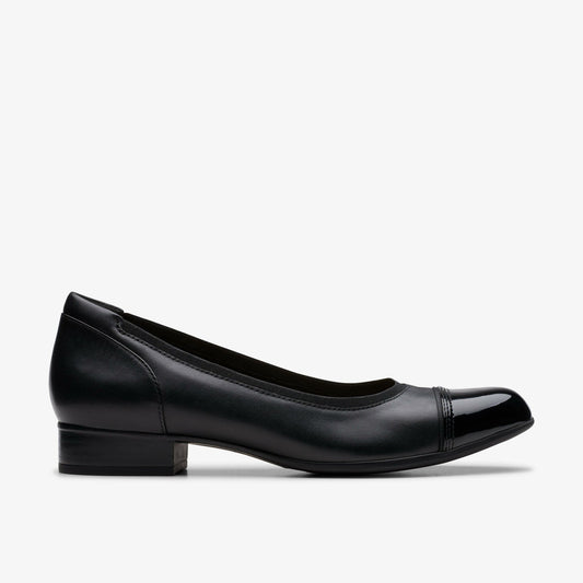Krystine May Black Leather - Clarks Trending