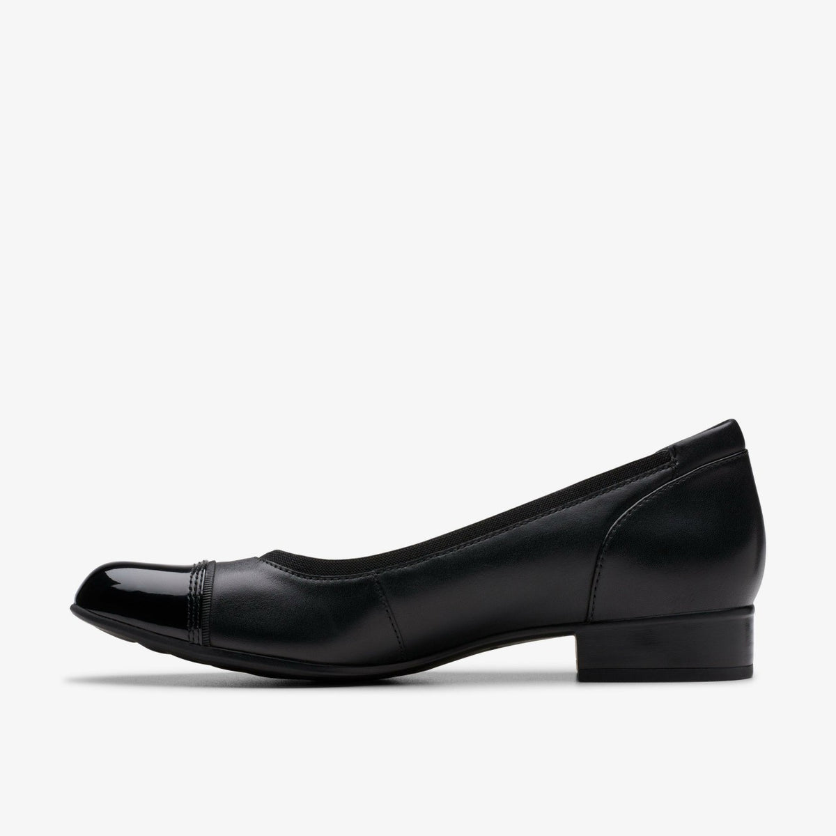 Krystine May Black Leather - Clarks Trending