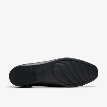 Krystine May Black Leather - Clarks Trending