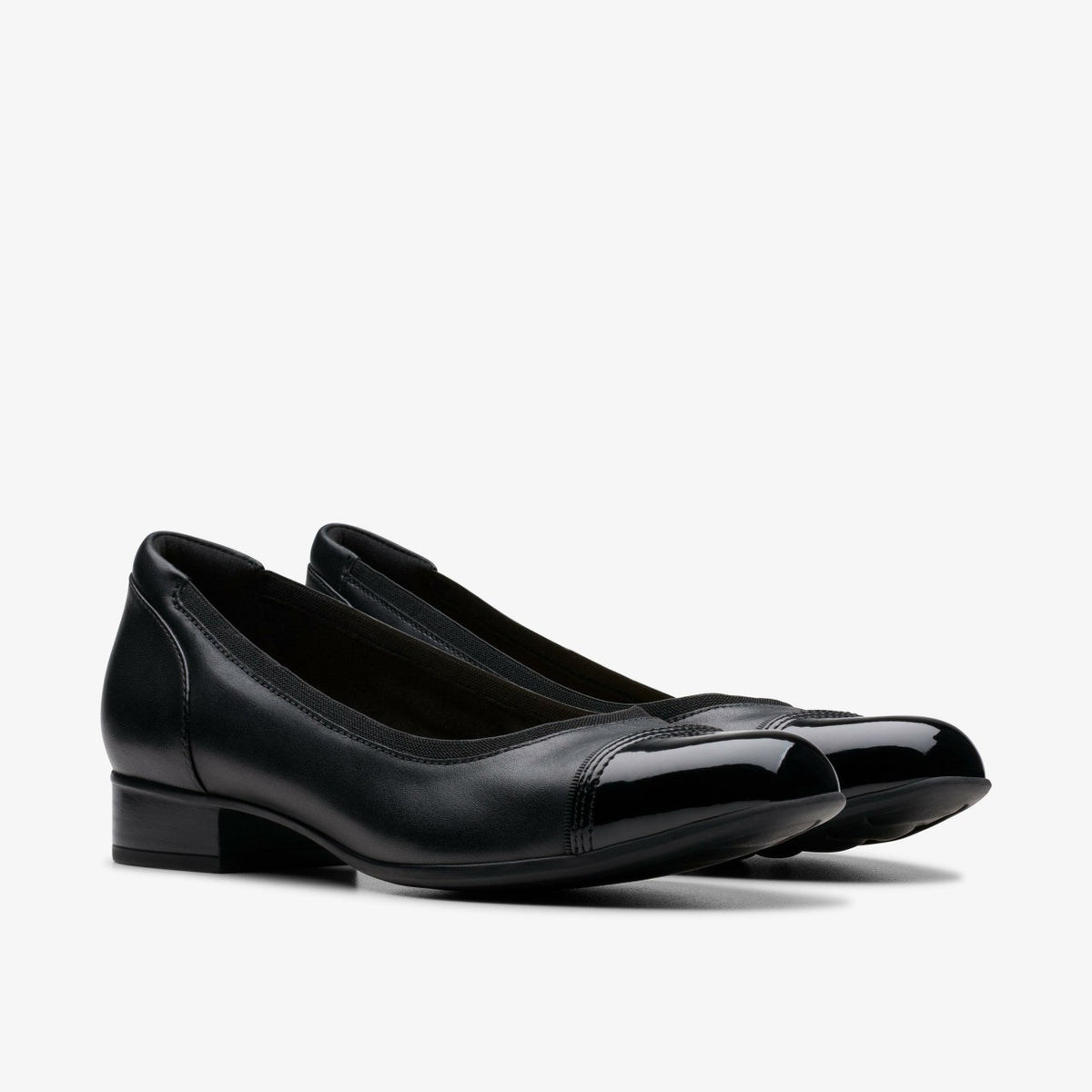 Krystine May Black Leather - Clarks Trending