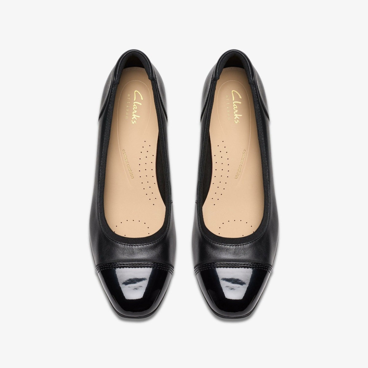Krystine May Black Leather - Clarks Trending