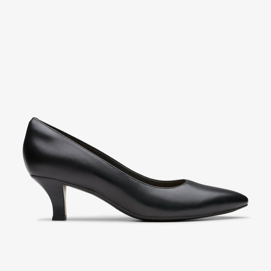 Kepley Vine Black Leather - Clarks New