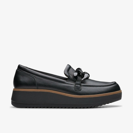 Zylah May Black Leather - Clarks Discount