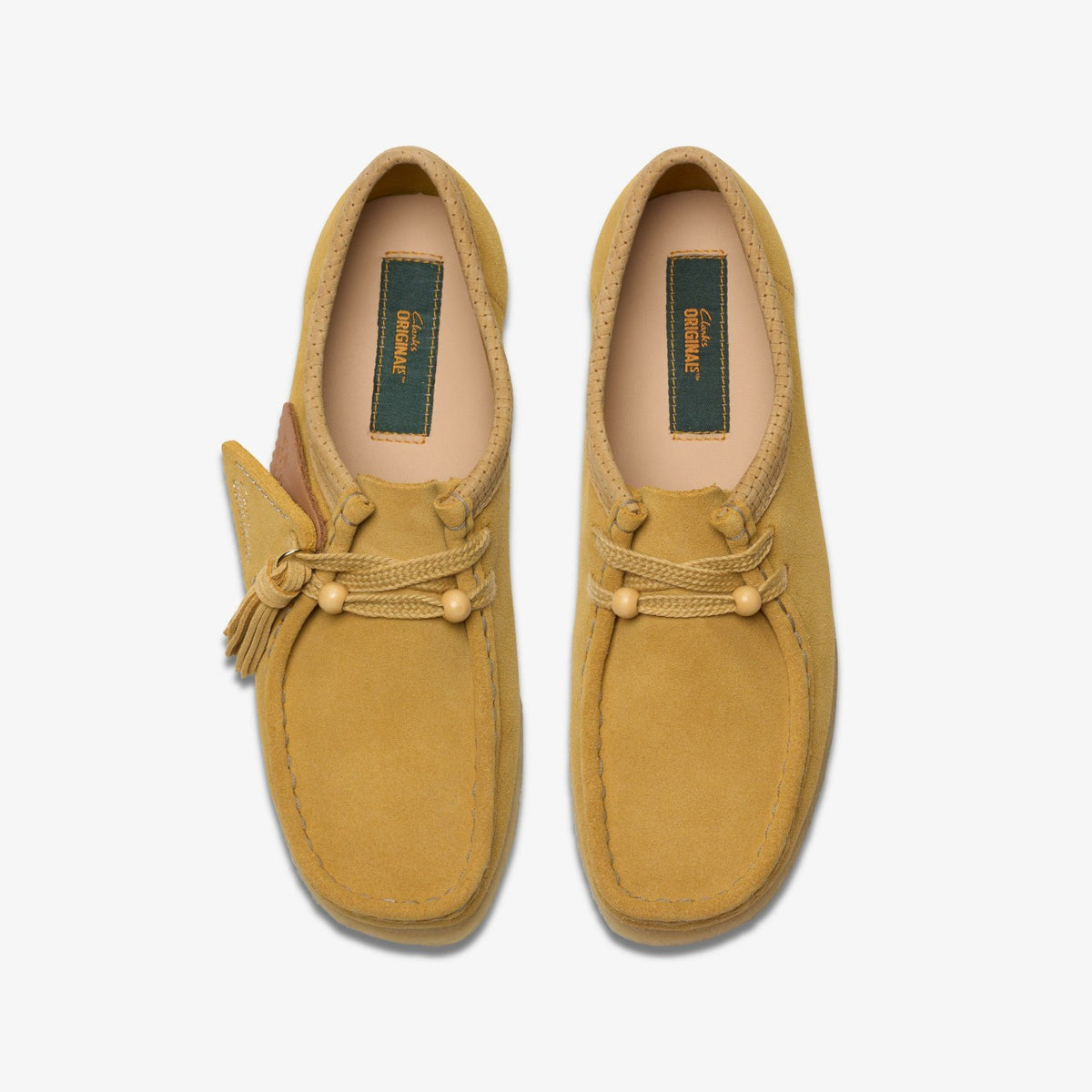 Wallabee Golden Tan Suede - Clarks Best Price