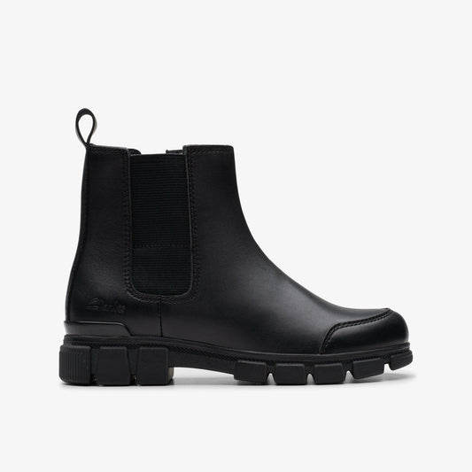 Evyn Chelsea Kid Black - Clarks Value